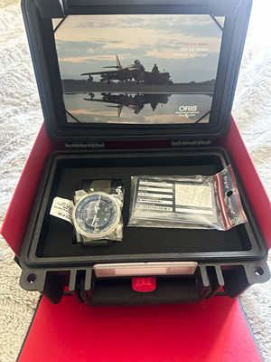 Oris Big Crown ProPilot Altimeter Auto 47mm Black Dial Box Papers