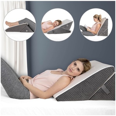 Kolbs Bed Wedge Pillow for Sleep Apnea, FSA Eligible Acid Reflux, and Back Pa...