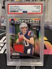2024 Prizm Drake Maye Premier Jersey PSA 9 Patch