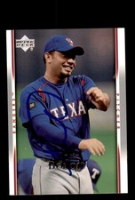 Signed Baseball Card Auto 2007 Upper Deck #977 Joaquin Benoit Texas Rangers