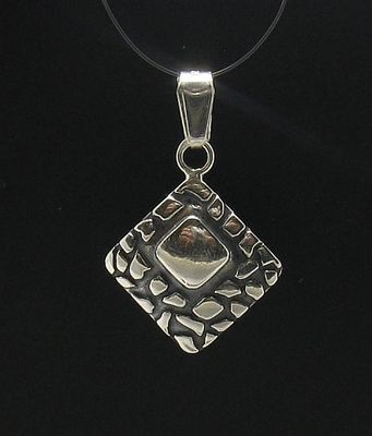 Stylish Sterling Silver Pendant Handmade PE000558 Solid Stamped 925 New Empress
