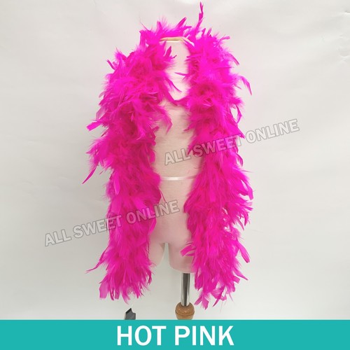 Feather Boa Fluffy Party Scarf Fancy Dress Up Costume Wedding Decor DIY Craft AU - Picture 7 of 18