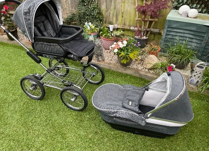 Second hand silver cross prams ebay new arrivals