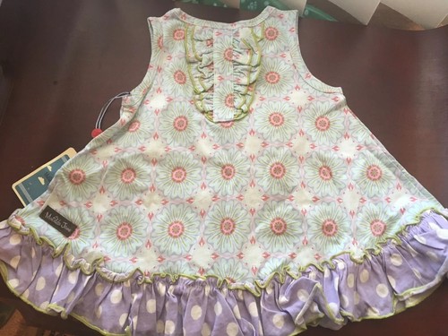 Matilda Jane Good Hart Watercolor Tunic Swing Top Sz 18m Toddler Girls NWT - Picture 3 of 7