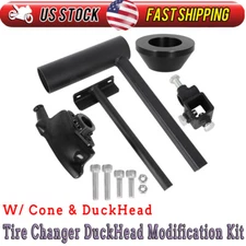 US Manual Tire Changer For Harbor Freight With Cone DuckHead Mount Upgrade Set