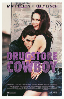Drugstore Cowboy (1989) Movie Poster, Original, SS, Unused, NM