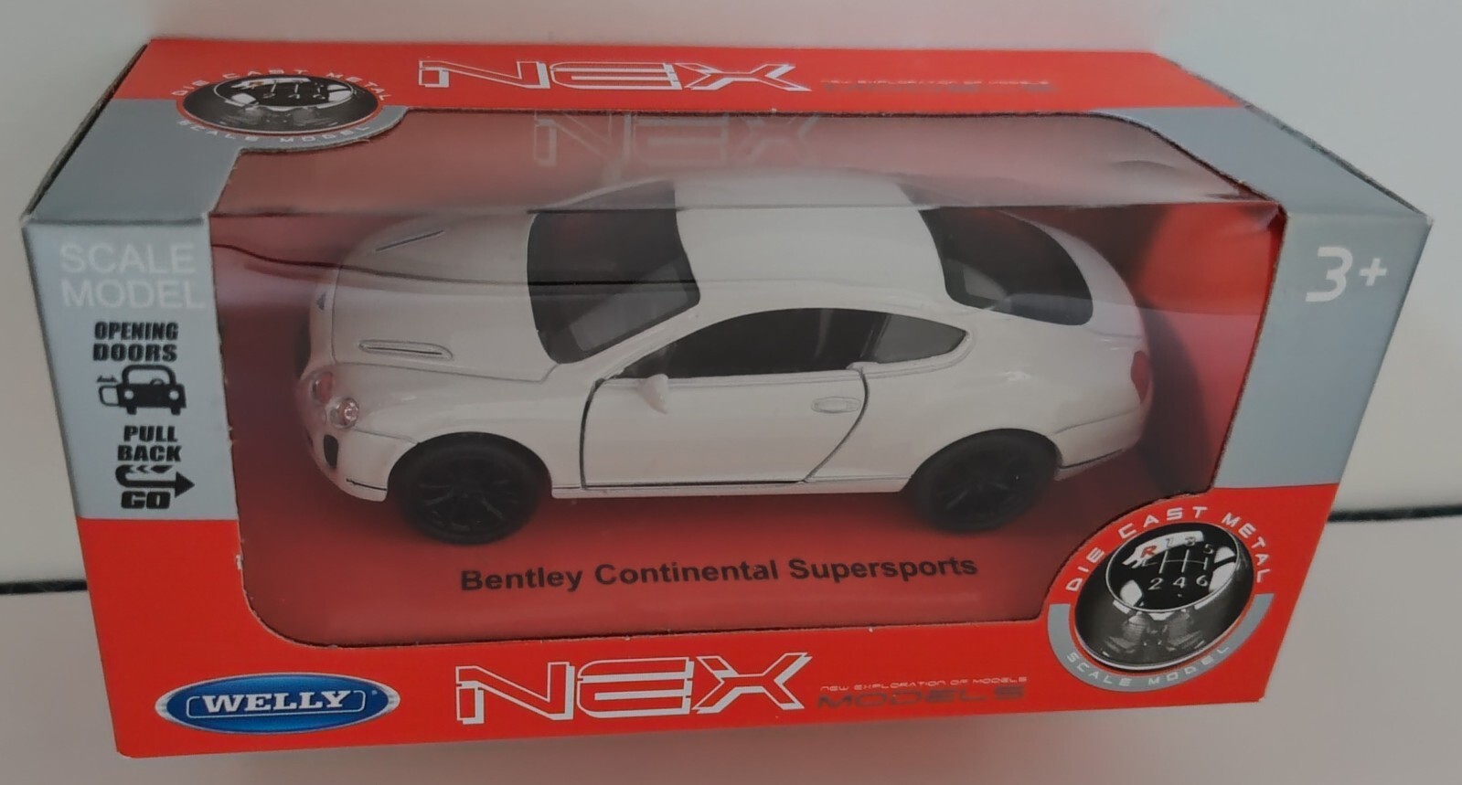 Welly - BENTLEY CONTINENTAL SUPERSPORTS - Die Cast Model Scale 1:34 - 39