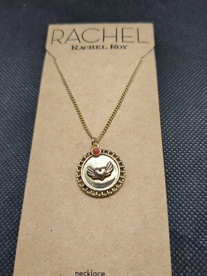 Rachel Roy Anhänger goldfarben Jaspis Love