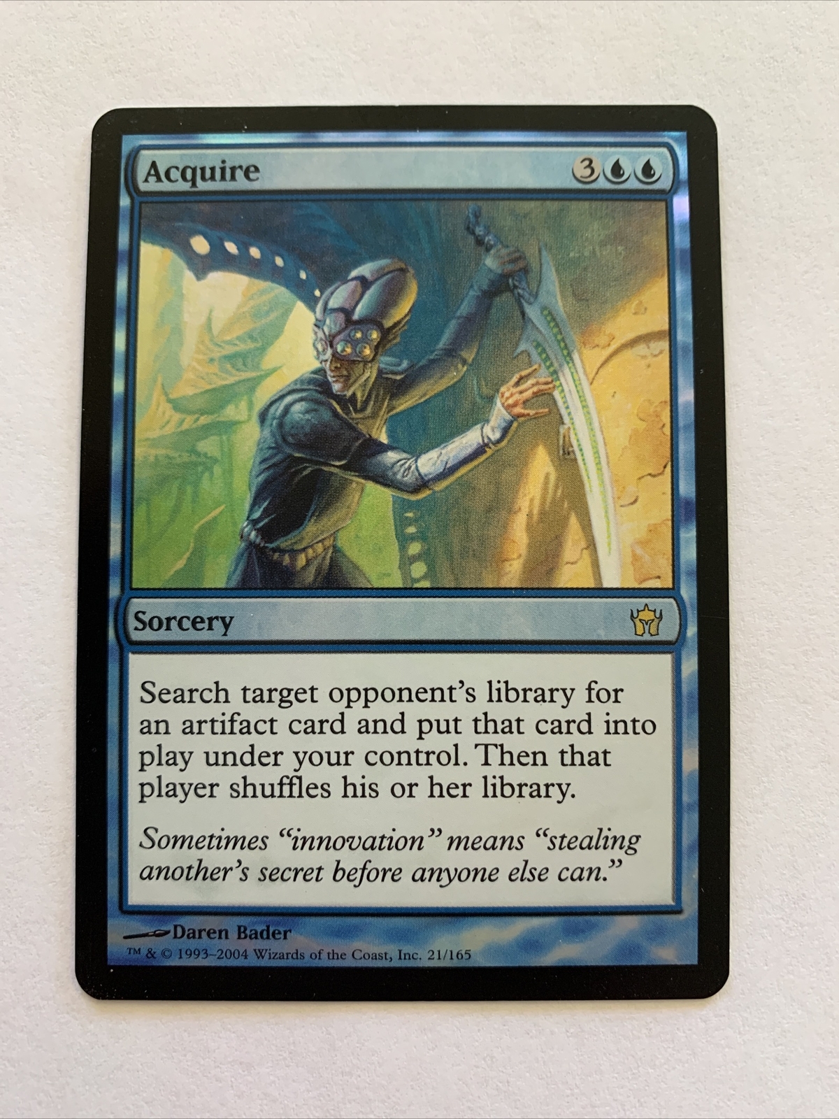 LP FOIL Acquire Fifth Dawn MTG 5th Magic The Gathering