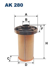 FILTRON AK 280 Luftfilter für CITROËN,PEUGEOT,TALBOT