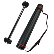 Arrows Quiver Tube Archery Case Back Shoulder Quiver Adjustable 12-24Pcs Arrows