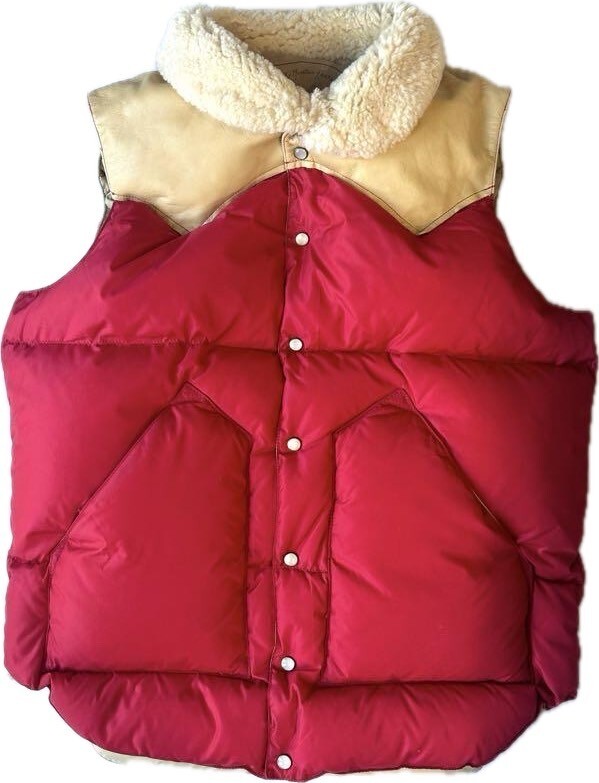 Rocky Mountain Featherbed Christy Down Vest - Size 38 (M) Red 