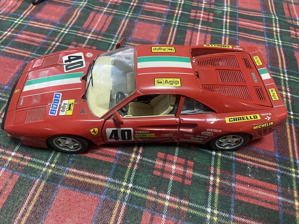 Bburago Burago 1:18 FERRARI GTO 1984 RACE VERSION in Metallo cod