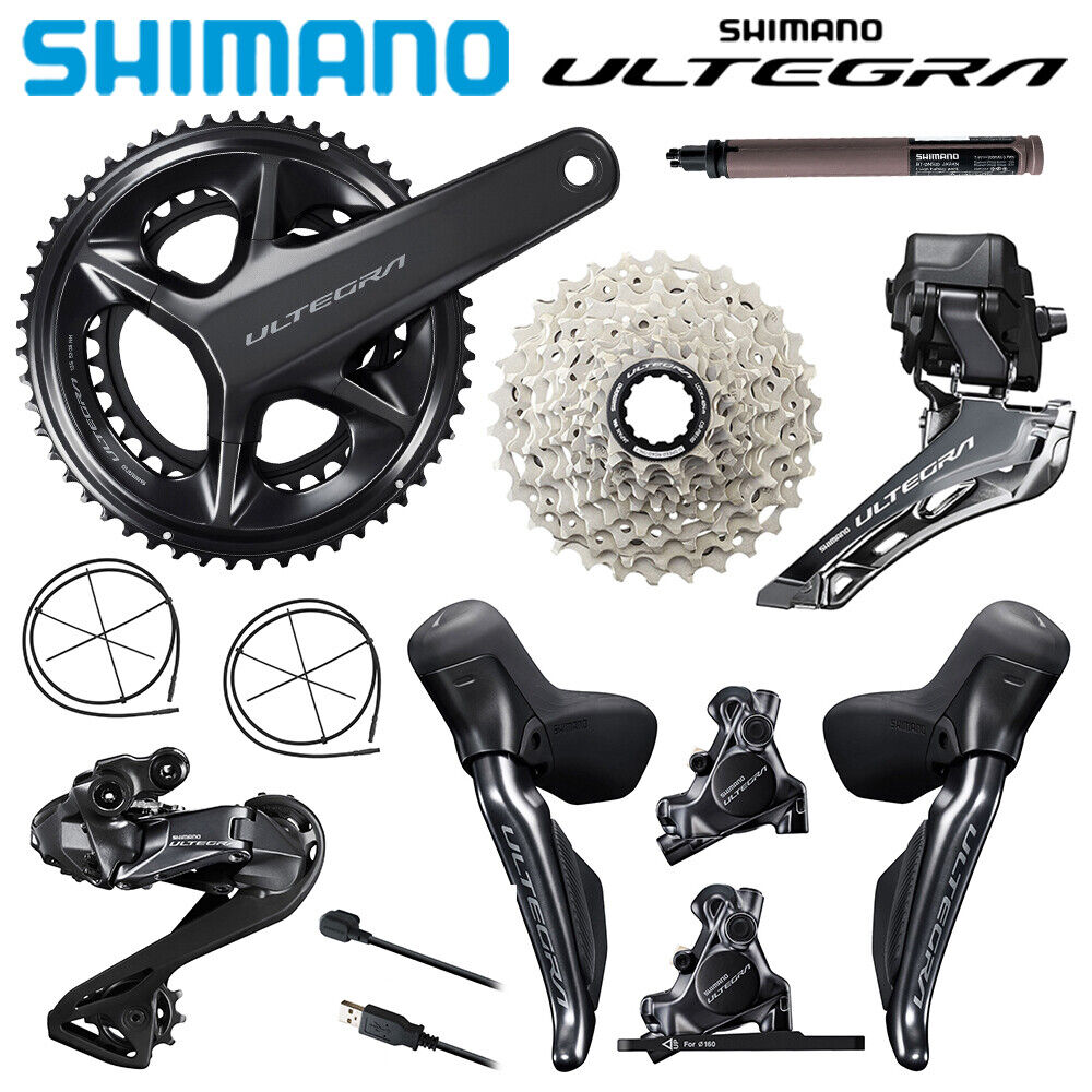 Shimano ULTEGRA Di2 R8170 R8100 Electric Disc Brake Groupset Shimano ULTEGRA Di2 R8170 R8100 Electric Disc Brake Groupset