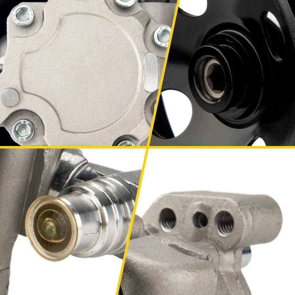 For 2004-2006  Mercedes-Benz E55 E500 E320 Power Steering Pump w/ Pulley 21-5361 - Image 3 of 4