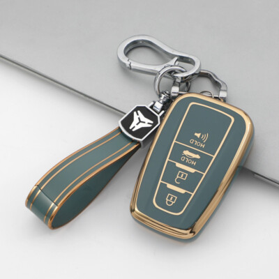 Silicone Fob Remote Key Cover For 2017-2022 Toyota Prius Corolla - Foto 3