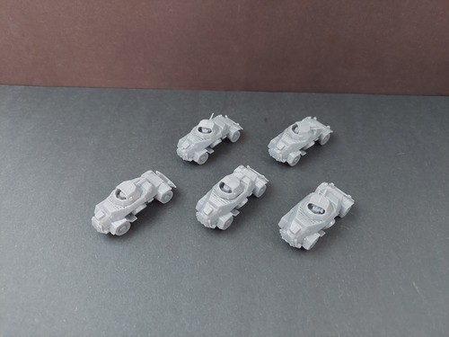 HO Scale German SDKFZ 222 Armored Car Resin For Model Railroads 1/87th - Picture 6 of 7