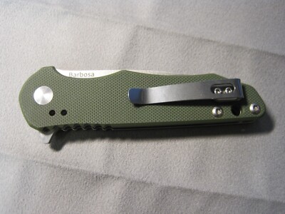 KIZER BARBOSA KNIFE V3487A2 NEW IN BOX VG-10 BLADE STEEL, NO LONGER PRODUCED