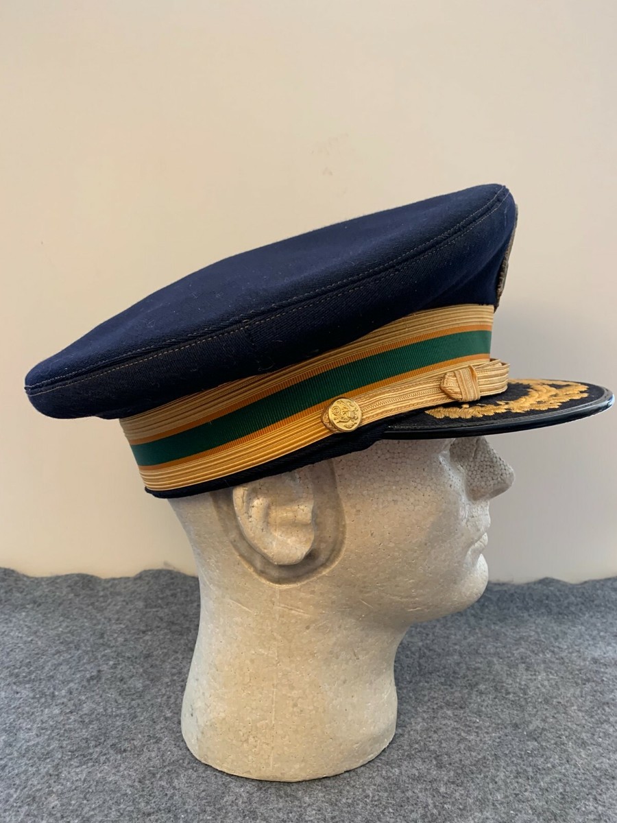 WWII US Army Service Cap For Field Grade Military Police