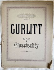 ACH DU LIEBER AUGUSTIN CORNELIUS GURLITT OPERA 115 FINE 800 PIANOFORTE