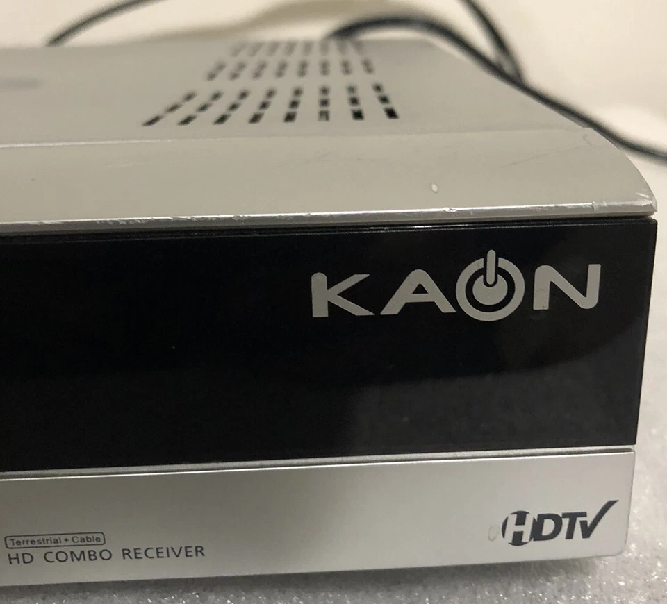 KAON KACF-S660HD MPEG4HD/H.264 Wireless SD/HD-TV Digital Receiver Used Condition - Image 3 of 4