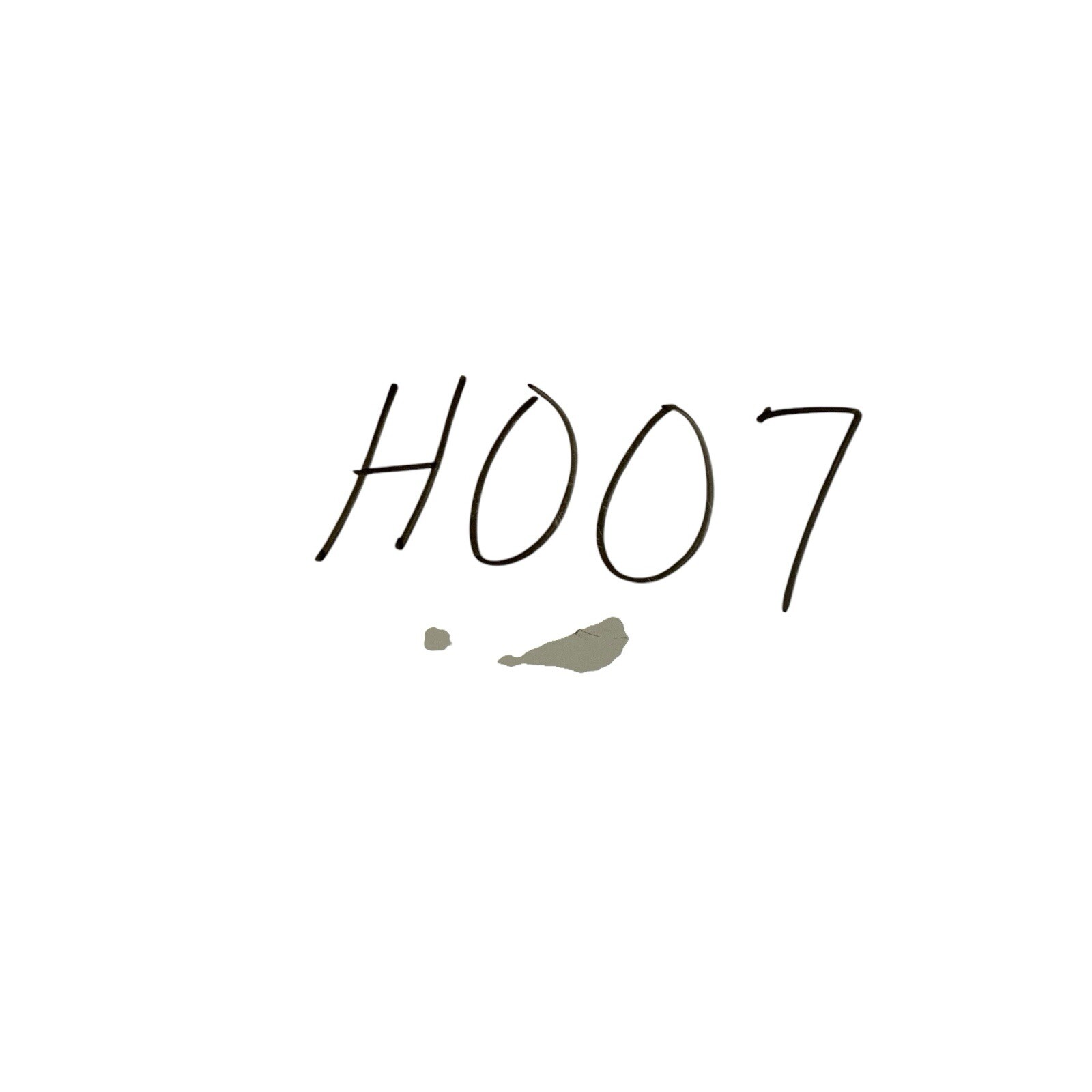 Liz Claiborne Women’s Med. Shirt Orange Striped V-Neck 3/4 Sleeve Longer Length