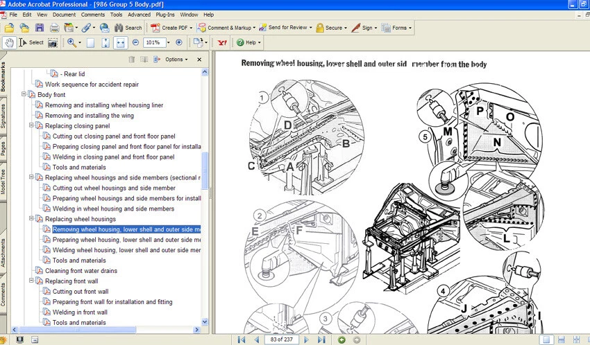 Porsche Boxster 986 (1997-2001) manuale officina riparazione su cd - Immagine 4 di 4
