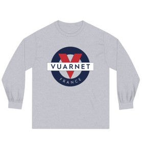 Sweat à Capuche Vuarnet France - Homme Gris - Taille S à 3XL - Neuf Avec étiquettes