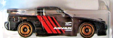 Hotwheels 1996 Nissan 180sx Black Diecast Car 164 Scale On Card S13 240sx.