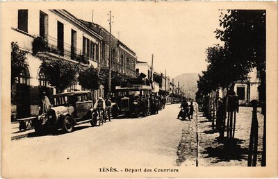 CPA AK ALGERIA TENES Postdepart (1380624)