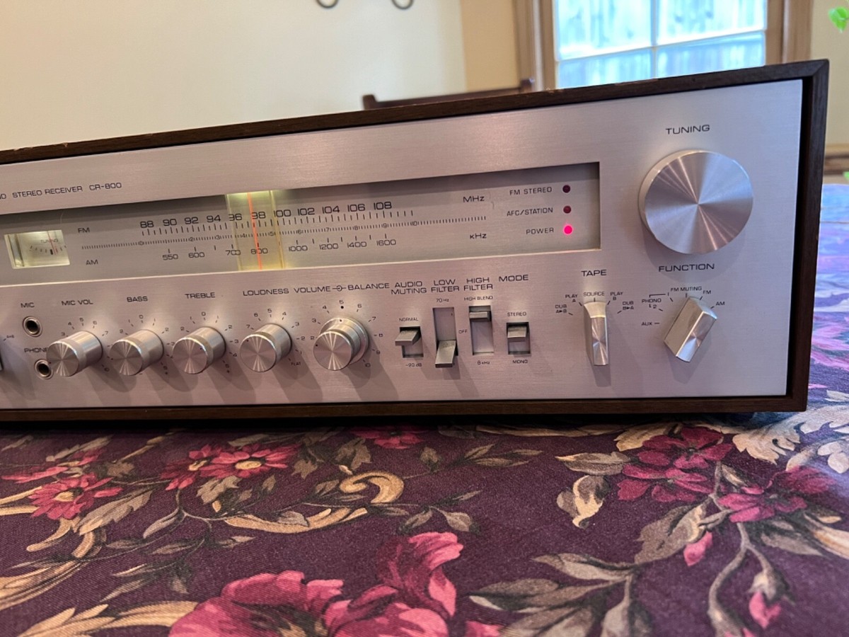 YAMAHA Stereo Receiver CR-800 完動品 YAMAHA Stereo Receiver CR-800 完動品