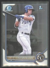 2022 Bowman Chrome Prospects 1st Peyton Wilson Royals #BCP-85