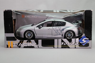 Solido Racing 1/18 – Peugeot 407 Silhouette Grise – LJ692 – Occasion Comme Neuve