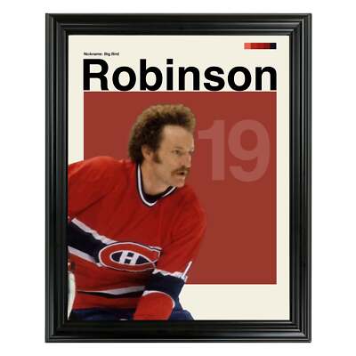 Larry Robinson Framed Sports Art Photo by Thomas Maxwell