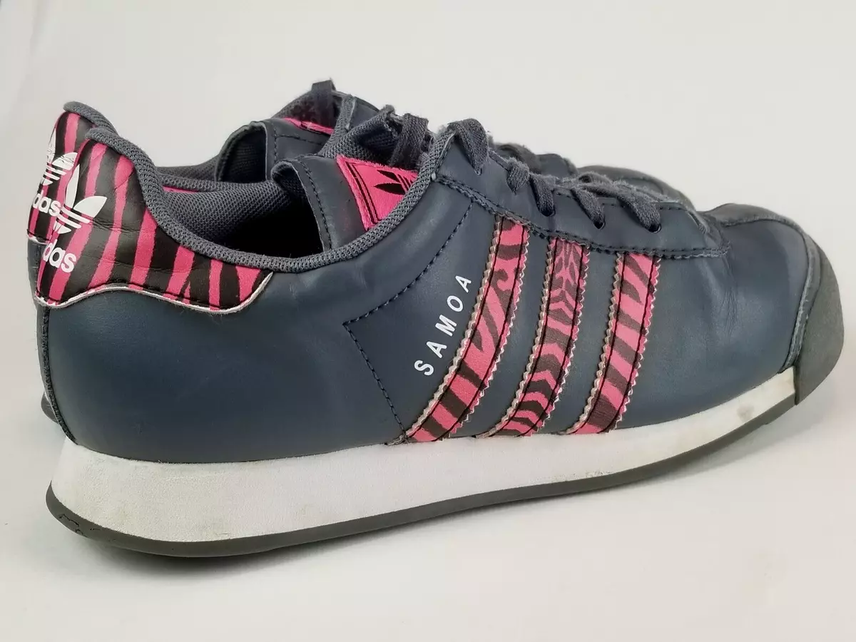 Adidas samoa pink and black sale