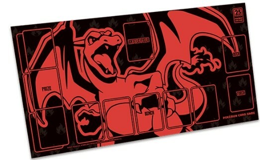 Exclusive Charizard Playmat 25th Anniversary Pokemon Card Game TCG