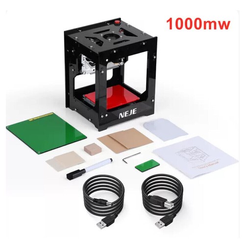 Taglierina stampante incisore laser USB 1000 mW intagliatore fai da te logo marca macchina per incisione - Foto 8 di 15