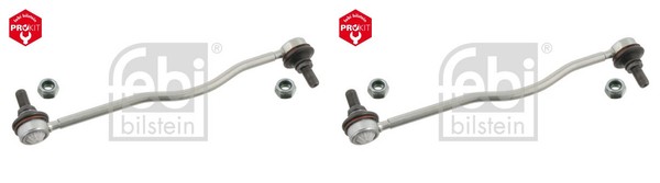2 X Febi Koppelstange Vorne Beidseitig FüR Opel Astra H Zafira B-image