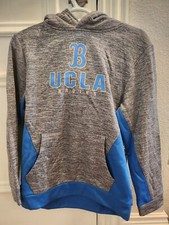 NEW California UCLA Bruins Colosseum Gray Hoodie Hooded Sweatshirt Youth M 12-14