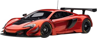 Finished product AUTOart 1/18 McLaren 650S GT3 Metallic Orange