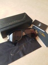 CAZAL SUNGLASSES LEGENDS MOD. 163/3 COL. 001 GLOSS BLACK MADE IN GERMANY