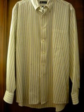 Men's Large 16 - 16 1/2 (34-35) Dress Shirt, Long Sleeve, by Chaps