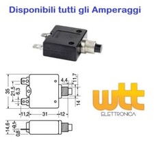 Salvamotore Motore Elettrico Monofase Elettropompa Pompa Protezione Termica