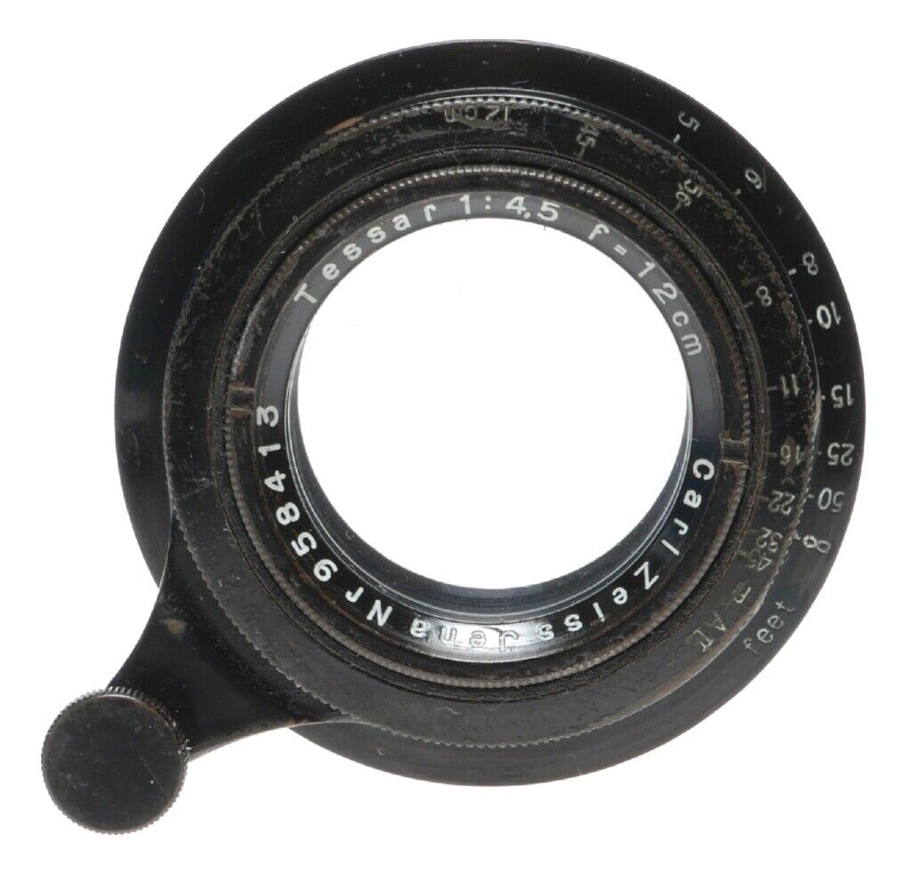 Carl Zeiss Jena Tessar 1:4.5 f=12cm Large Format Camera Carl Zeiss Jena Tessar 1:4.5 f=12cm Large Format Camera