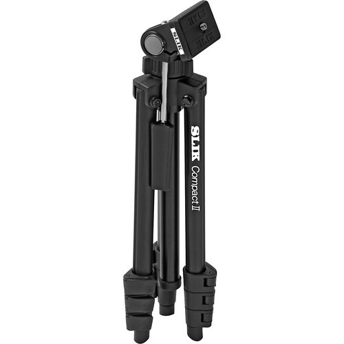 Slik Compact Tripod II with Carrying Bag - Picture 3 of 11
