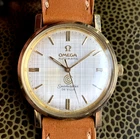 Vintage Omega Seamaster DeVille Linen Dial Automatic Men's Wristwatch - Mint