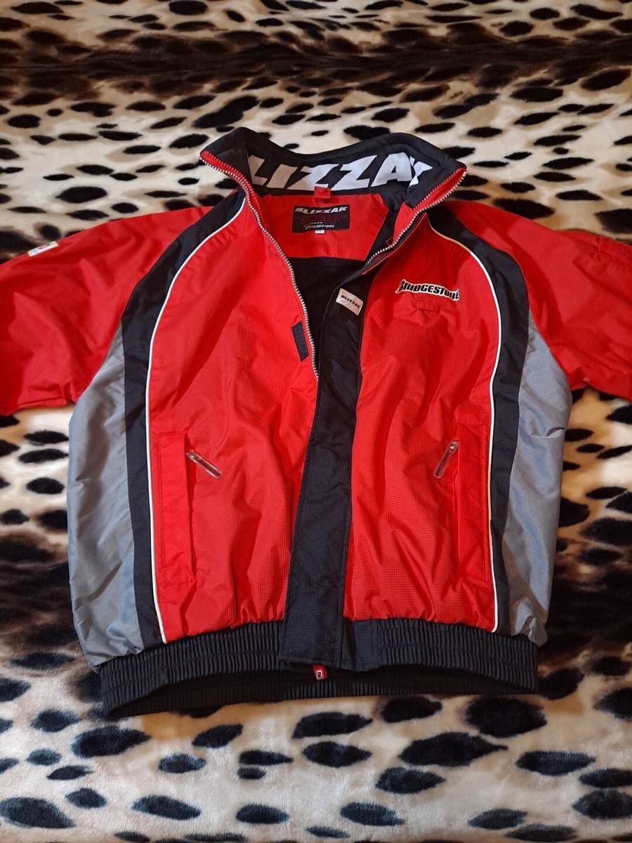 BRIDGESTONE レッド ジャンパー Bridgestone Blizzak Revolution Zip-Up Jacket Size LL | eBay