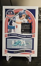 2024 Panini Stars & Stripes BRADY MURRIETTA Green Auto TAG PATCH 1/12 Game Used
