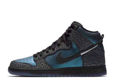 Nike Black Sheep x Dunk High SB Black Hornet BQ6827-001 Men's Sneakers Authentic