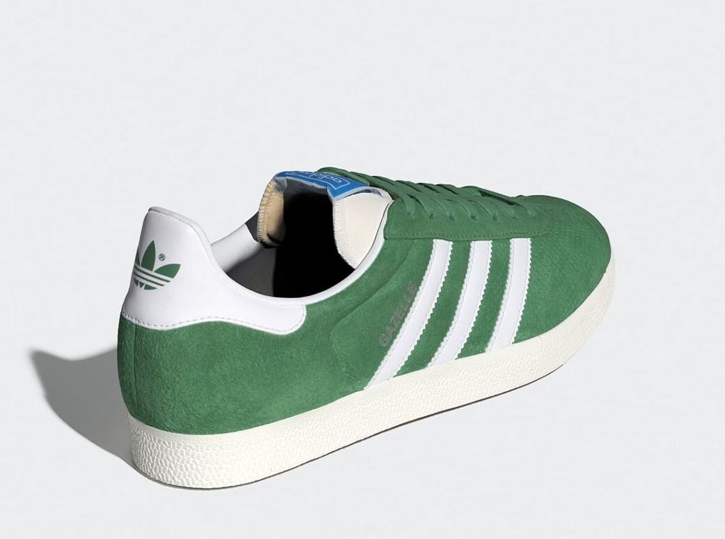 Adidas Gazelle men's Shoes Suede GREEN IG1634 | eBay